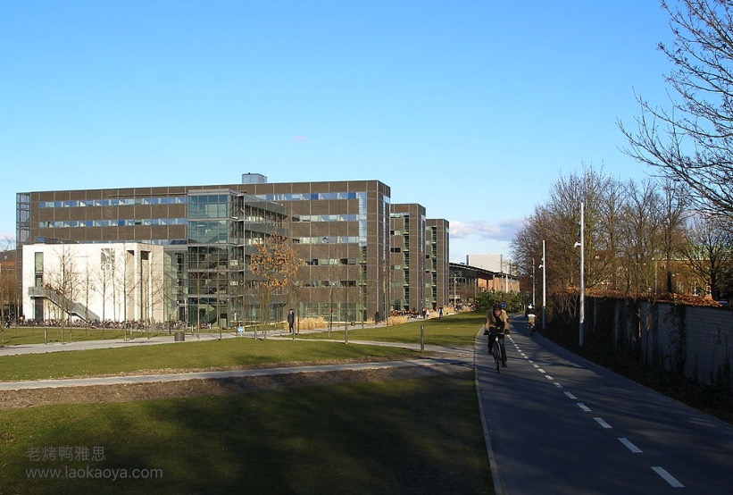 哥本哈根商学院的校园风景